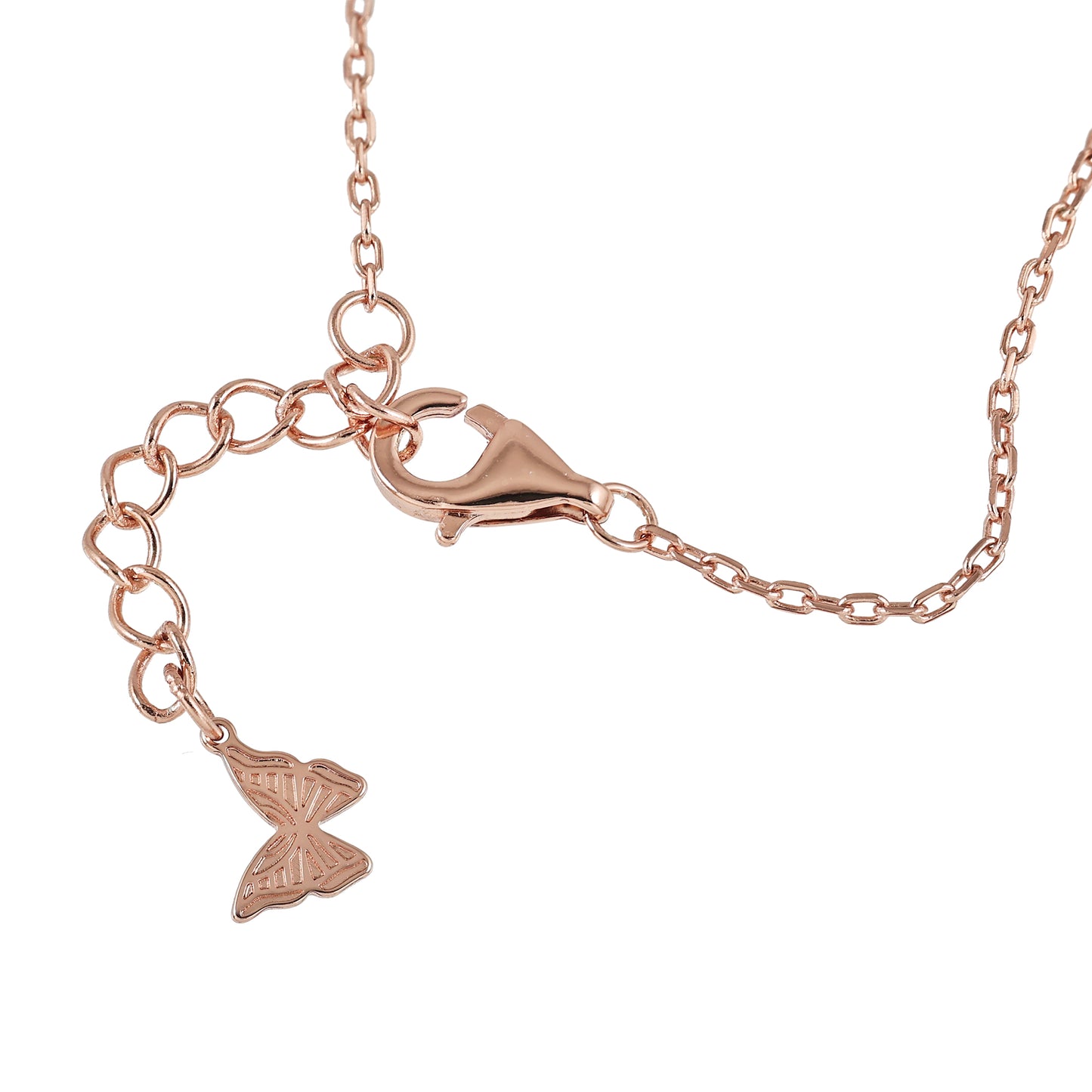 Rose Gold Plated Butterfly Bracelet