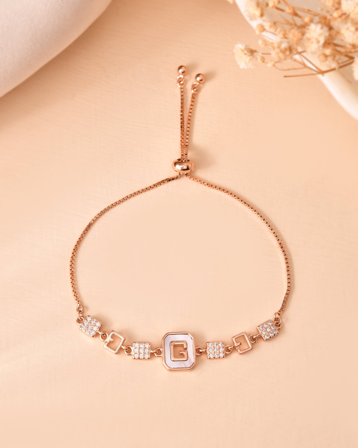 Silver Grid Bracelet