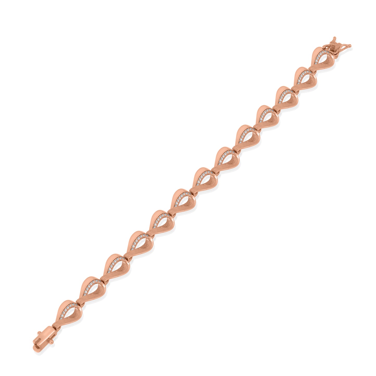 Metallic Statement Silver Bracelet