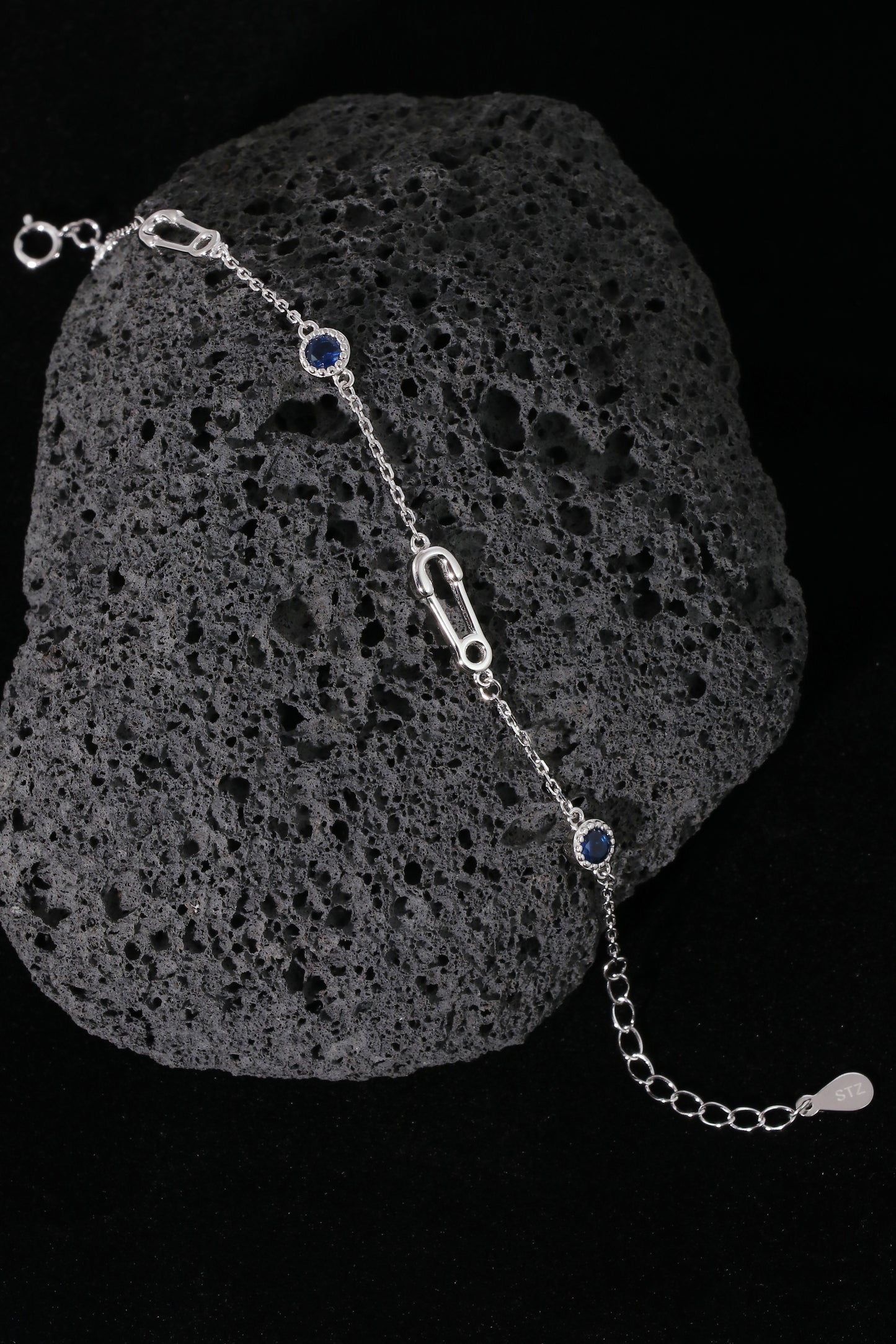 Charm Chain Silver Bracelet